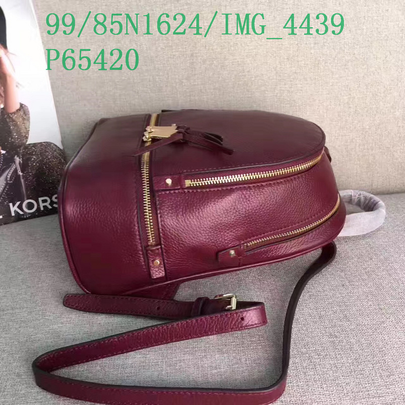 Michael Kors Bag-(Mirror)-Backpack-,Code: MSB122205,$: 155USD