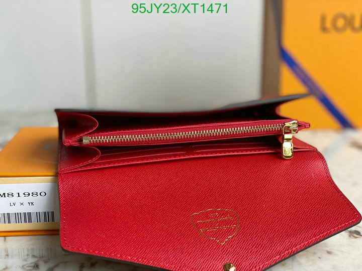 LV Bags-(Mirror)-Wallet-,Code: XT1471,$: 95USD