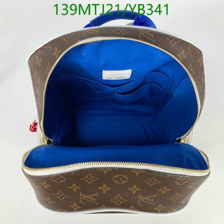 LV Bags-(4A)-Backpack-,Code: YB341,$: 139USD