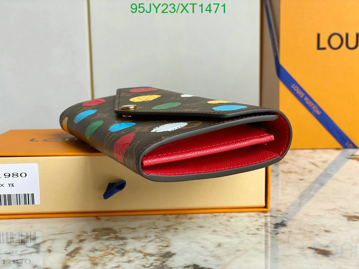 LV Bags-(Mirror)-Wallet-,Code: XT1471,$: 95USD