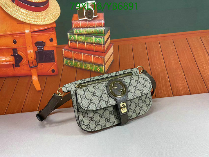 Gucci Bag-(4A)-Belt Bag-Chest Bag--,Code: YB6891,$: 79USD