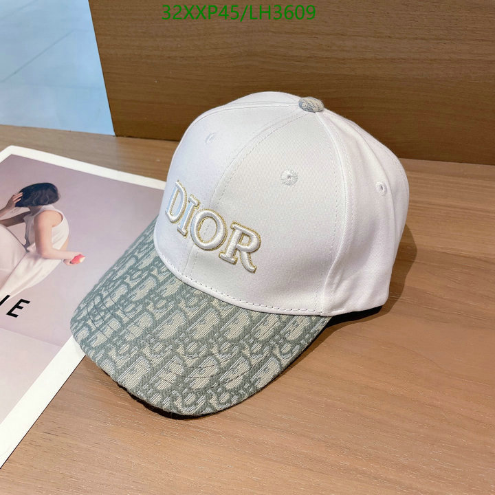 Cap -(Hat)-Dior, Code: LH3609,$: 32USD