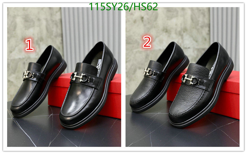 Men shoes-Ferragamo, Code: HS62,$: 115USD