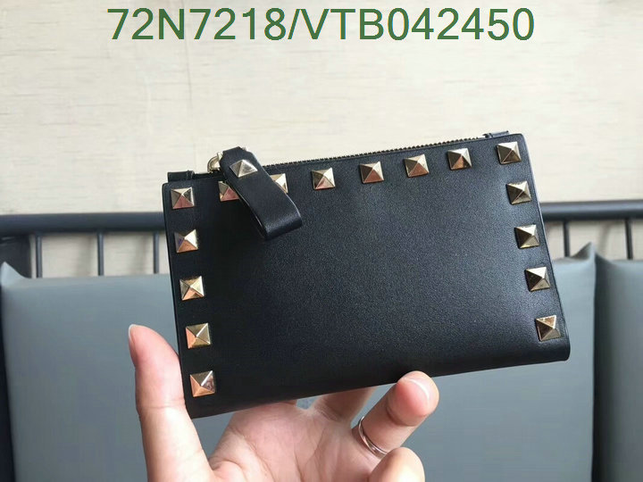 Valentino Bag-(Mirror)-Wallet-,Code: VTB042450,$:72USD