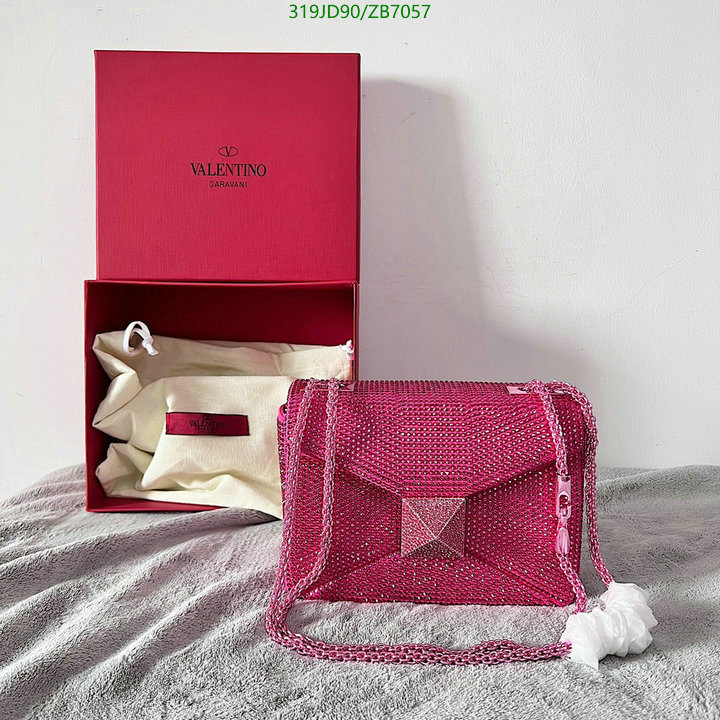 Valentino Bag-(Mirror)-Diagonal-,Code: ZB7057,$: 319USD