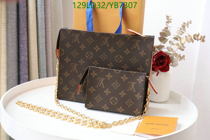 LV Bags-(Mirror)-New Wave Multi-Pochette-,Code: YB7307,$: 129USD