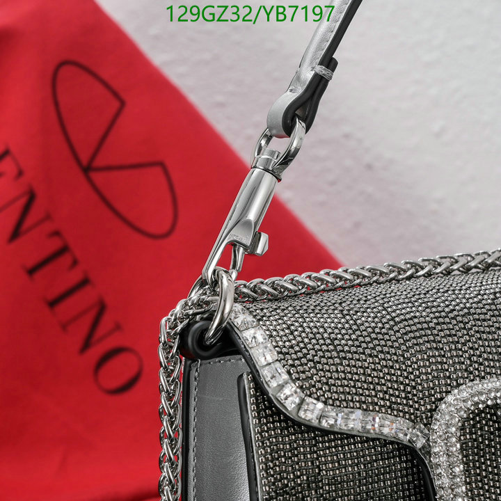 Valentino Bag-(4A)-LOC-V Logo ,Code: YB7197,$: 129USD