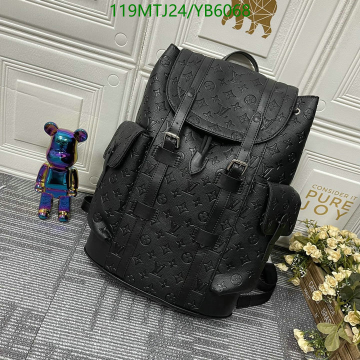 LV Bags-(4A)-Backpack-,Code: YB6068,$: 119USD