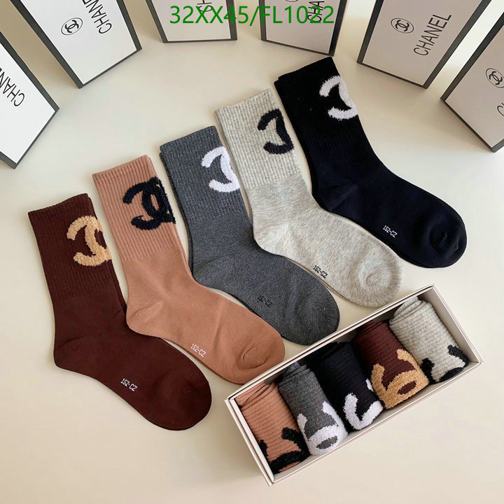 Sock-Chanel,Code: FL1021,$: 32USD