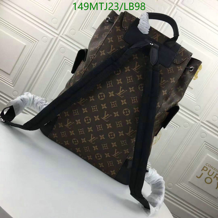 LV Bags-(4A)-Backpack-,Code: LB98,$: 149USD