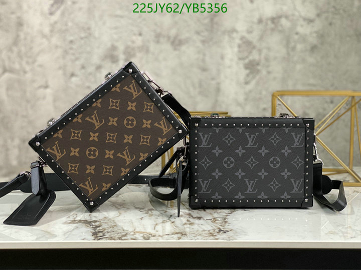 LV Bags-(Mirror)-Petite Malle-,Code: YB5356,$: 225USD