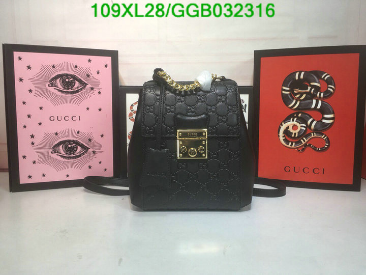 Gucci Bag-(4A)-Padlock-,Code: GGB032316,$: 109USD