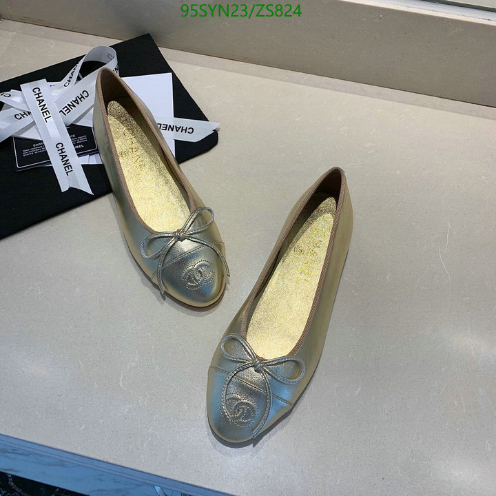 Chanel-Ballet Shoes,Code: ZS824,$: 95USD