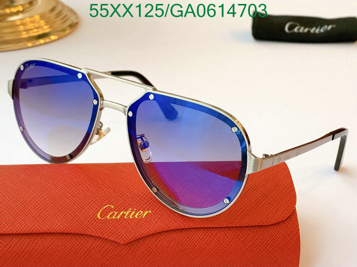 Glasses-Cartier, Code: GA0614703,$:55USD