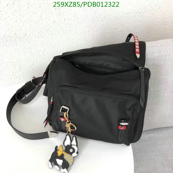 Prada Bag-(Mirror)-Diagonal-,Code: PDB012322,$:259USD