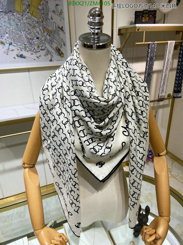 Scarf-Chanel, Code: ZM4105,$: 89USD