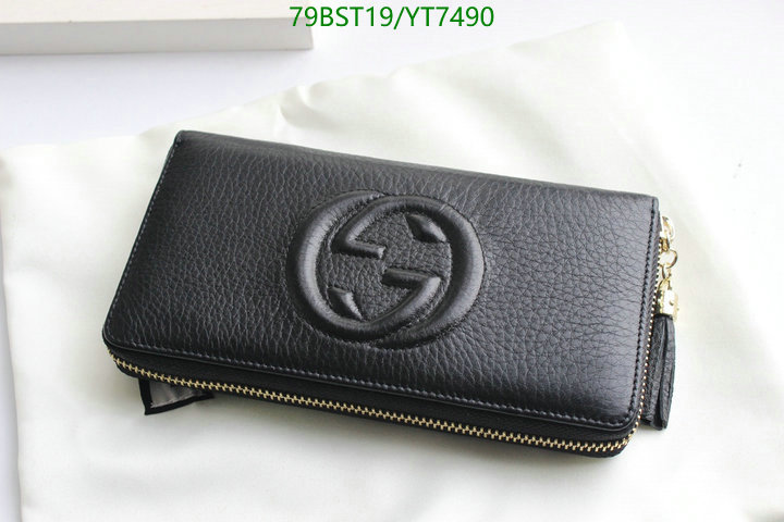 Gucci Bag-(Mirror)-Wallet-,Code: YT7490,$: 79USD