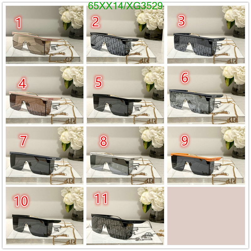 Glasses-Dior, Code: XG3529,$: 65USD