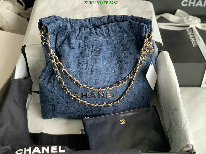 Chanel Bags -(Mirror)-Diagonal-,Code: ZB2452,$: 229USD