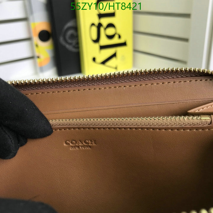 Coach Bag-(4A)-Wallet-,Code: HT8421,$: 55USD