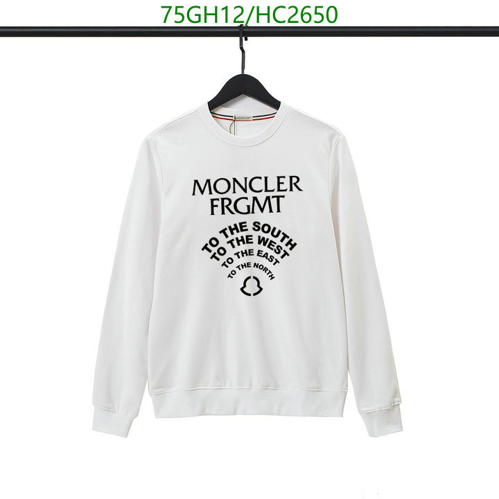 Clothing-Moncler, Code: HC2650,$: 75USD