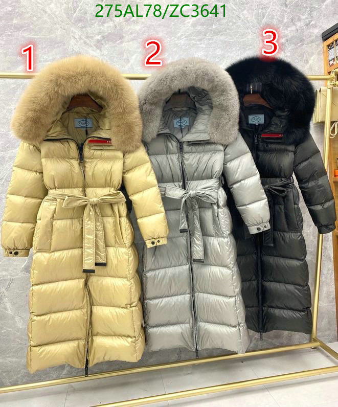 Down jacket Women-Prada, Code: ZC3641,$: 275USD