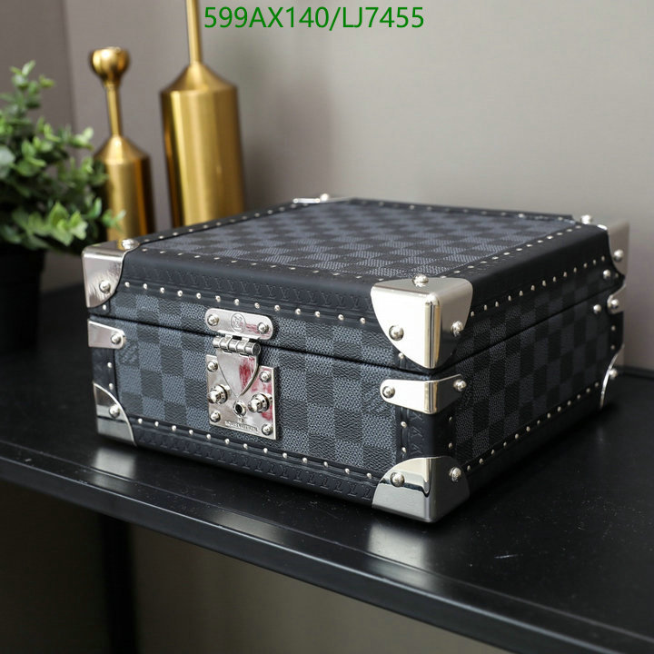 LV Bags-(Mirror)-Vanity Bag-,Code: LJ7455,$: 599USD