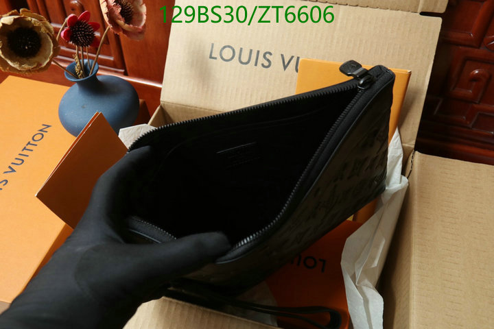 LV Bags-(Mirror)-Wallet-,Code: ZT6606,$: 129USD