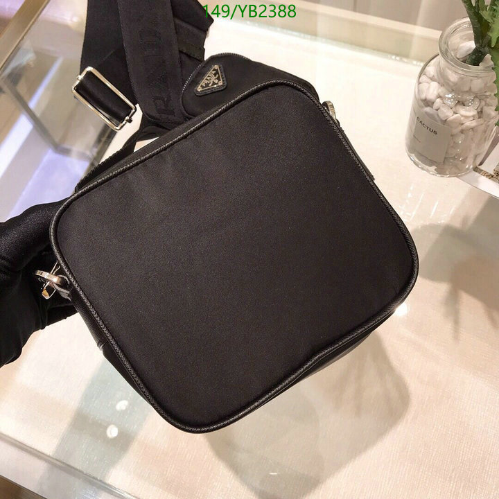 Prada Bag-(Mirror)-Diagonal-,Code: YB2388,$: 149USD