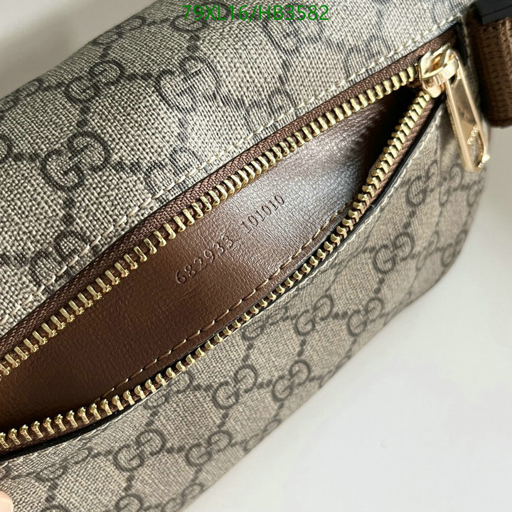Gucci Bag-(4A)-Belt Bag-Chest Bag--,Code: HB3582,$: 79USD