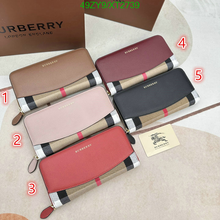 Burberry Bag-(4A)-Wallet-,Code: XT2739,$: 49USD