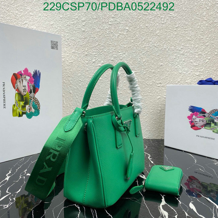 Prada Bag-(Mirror)-Handbag-,Code: PDBA0522492,$: 229USD
