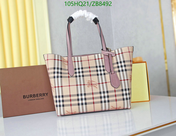 Burberry Bag-(4A)-Handbag-,Code: ZB8492,$: 105USD