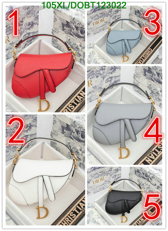 Dior Bags-(4A)-Saddle-,Code: DOBT123022,$: 105USD