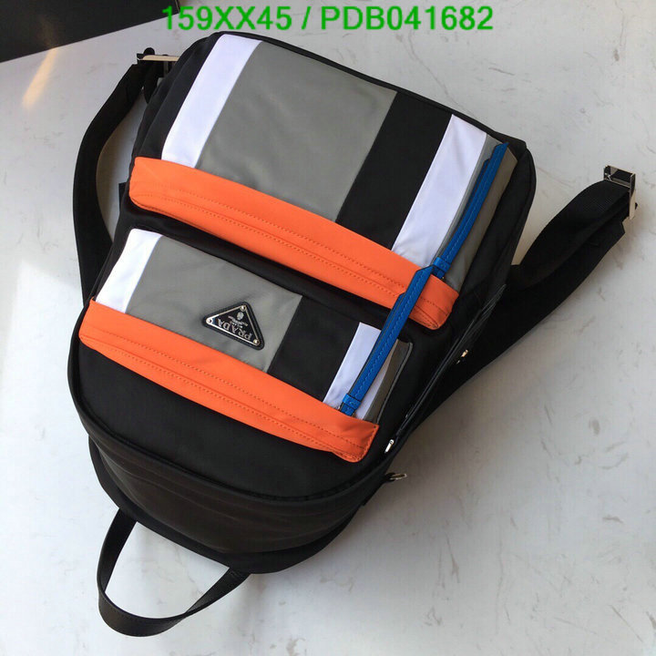 Prada Bag-(Mirror)-Backpack-,Code: PDB041682,$: 159USD