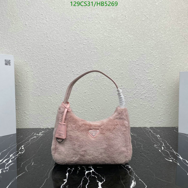 Prada Bag-(Mirror)-Re-Edition 2000,Code: HB5269,$: 129USD