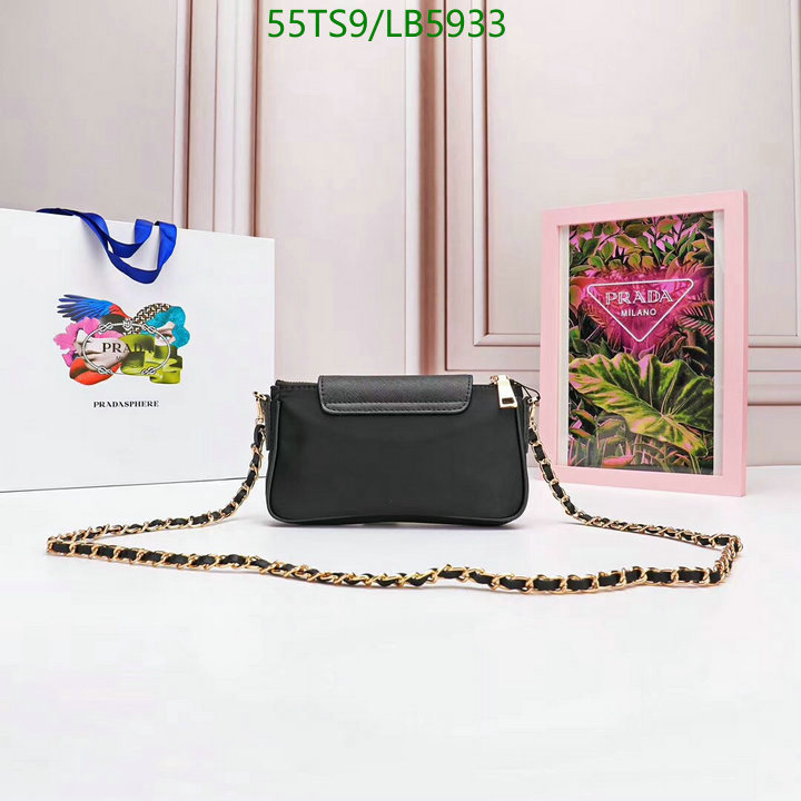 Prada Bag-(4A)-Diagonal-,Code: LB5933,$: 55USD