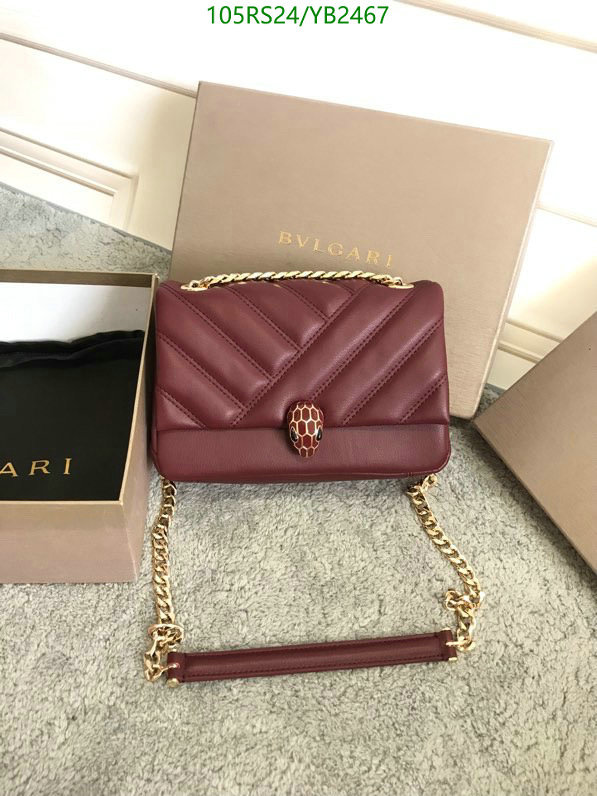 Bvlgari Bag-(4A)-Serpenti Cabochon Series,Code: YB2467,$: 105USD