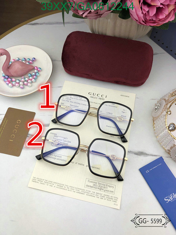 Glasses-Gucci, Code: GA0612244,$: 39USD