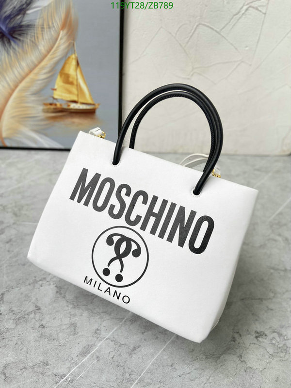 Moschino Bag-(Mirror)-Handbag-,Code: ZB789,$: 119USD