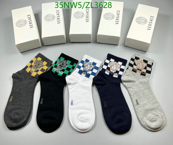 Sock-Versace, Code: ZL3628,$: 35USD