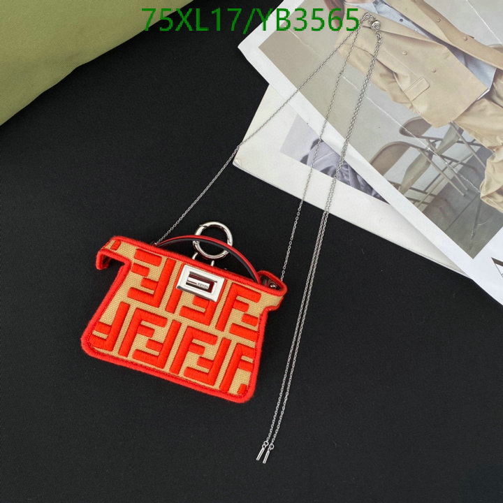 Fendi Bag-(4A)-Diagonal-,Code: YB3565,$: 75USD