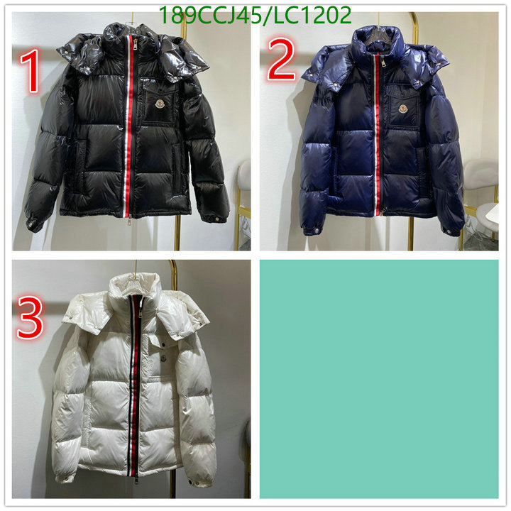 Down jacket Men-Moncler, Code: LC1202,$: 189USD