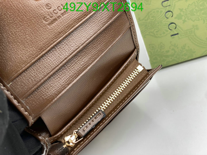 Gucci Bag-(4A)-Wallet-,Code: XT2694,$: 49USD