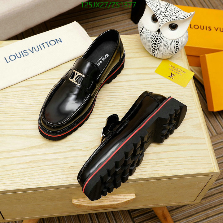 Men shoes-LV, Code: ZS1377,$: 125USD