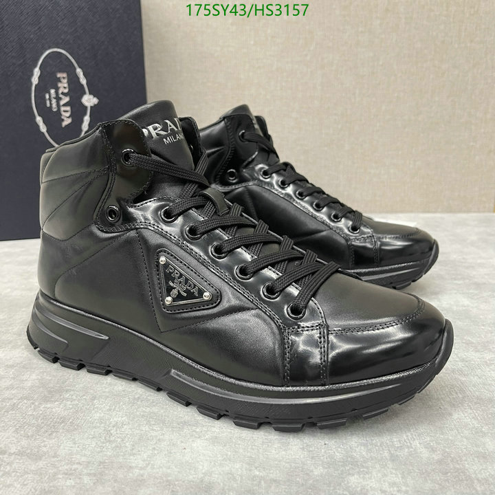 Men shoes-Prada, Code: HS3157,$: 175USD