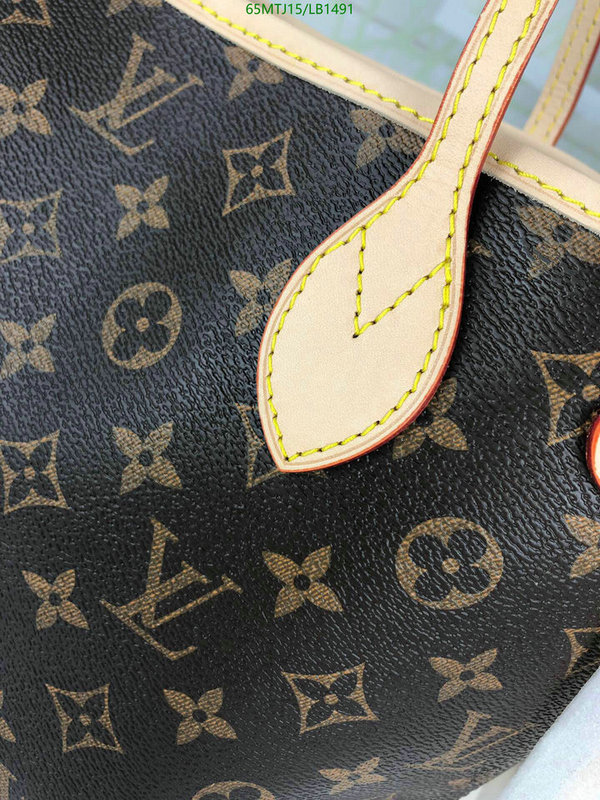 LV Bags-(4A)-Neverfull-,Code: LB1491,$: 65USD