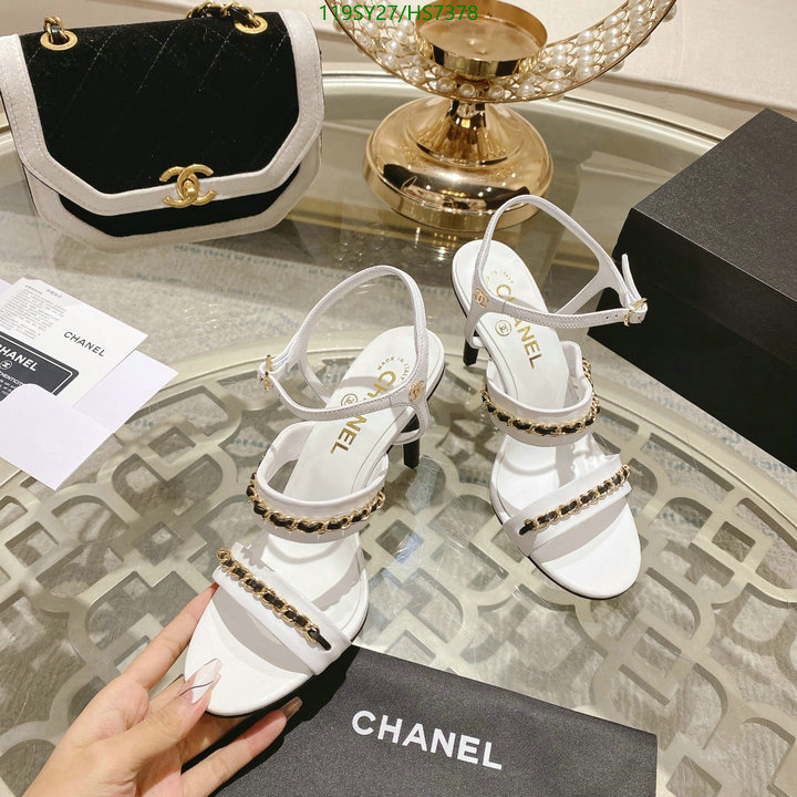 Women Shoes-Chanel, Code: HS7378,$: 119USD