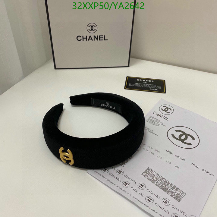 Headband-Chanel, Code: YA2642,$: 32USD