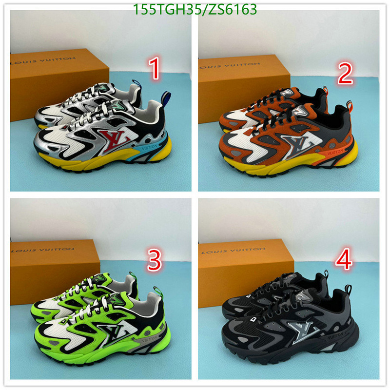 Men shoes-LV, Code: ZS6163,$: 155USD